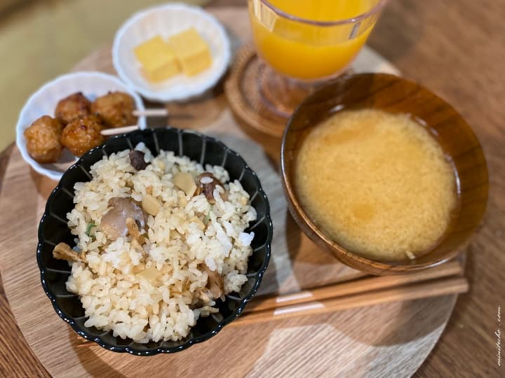 松茸ごはん